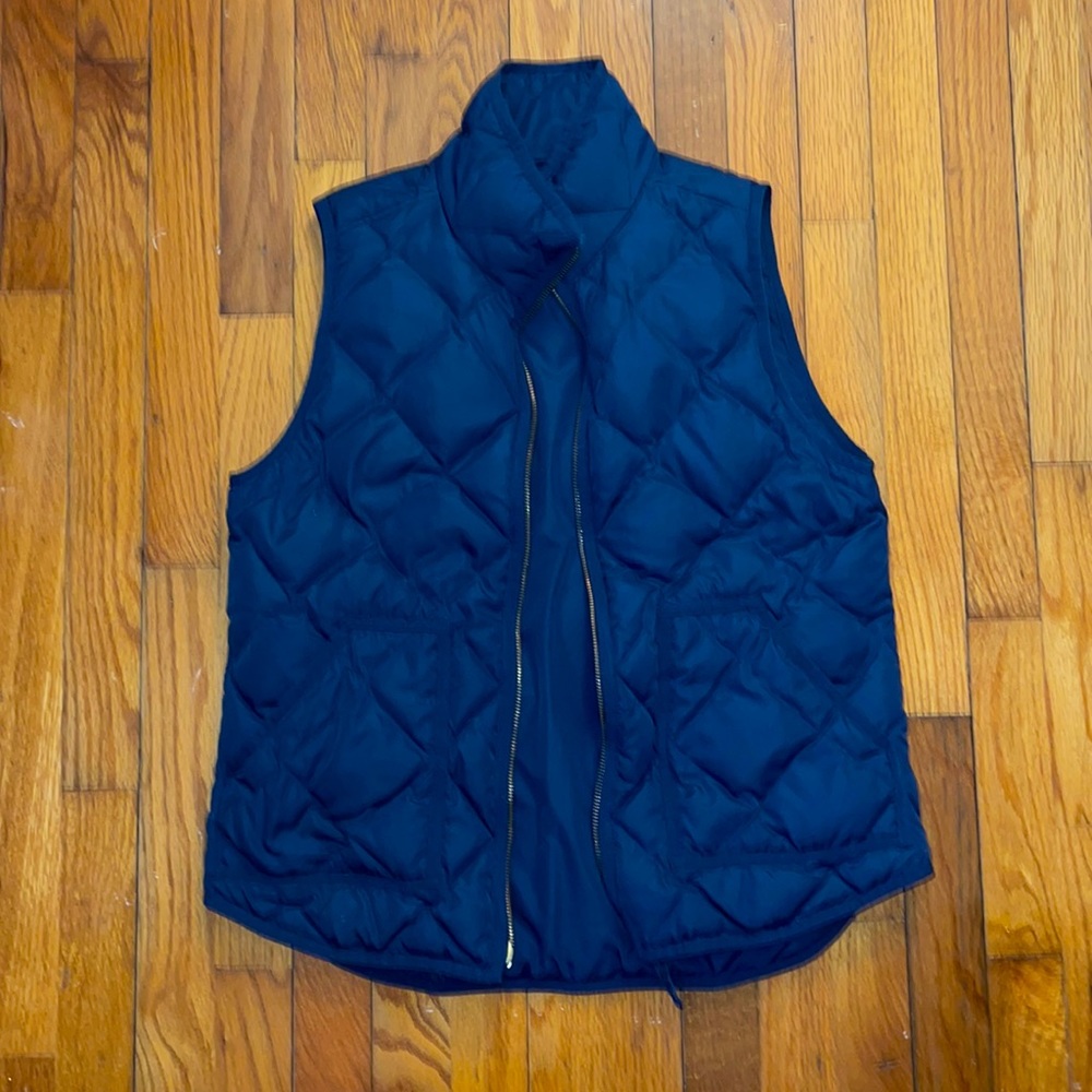 Navy Blue J-Crew Vest